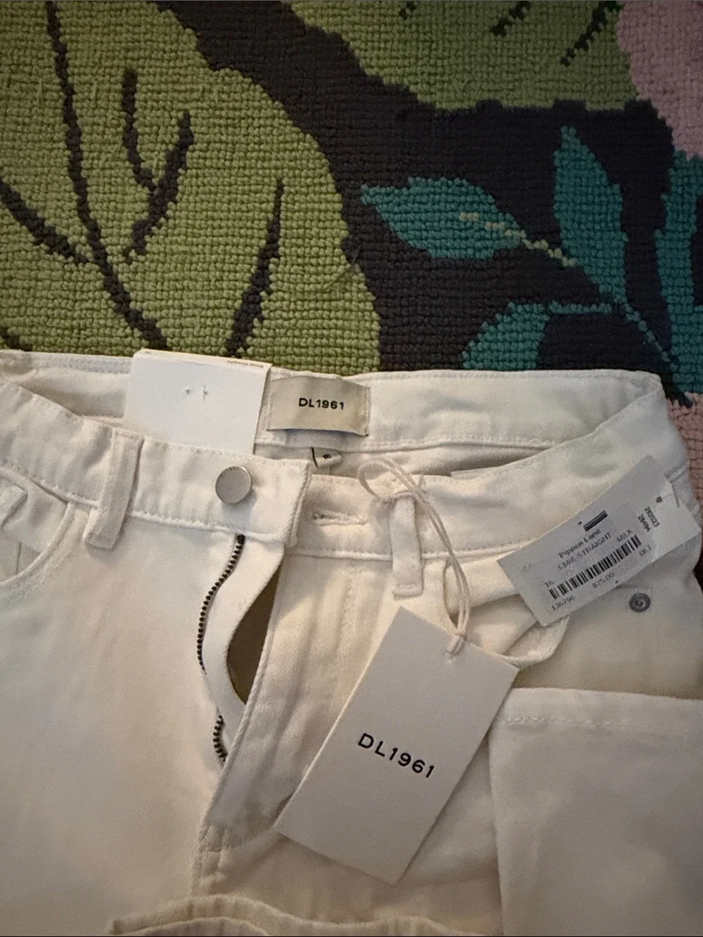 DL1961 white denim